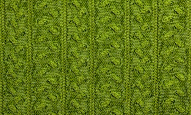 Moss Stitch Knitting